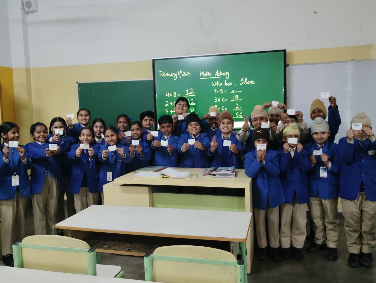 AIS students at school community gathering